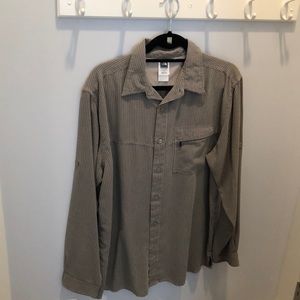 North face Long sleeve button down